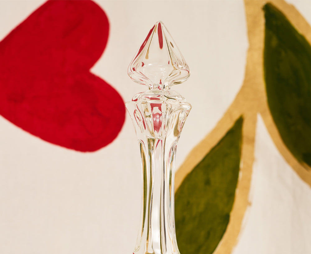 Clear Glass Vase, Large 24cm