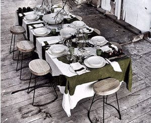 Summerill & Bishop Handmade 43cm Porcelain Extra Large Salad Bowl with Yellow Glaze