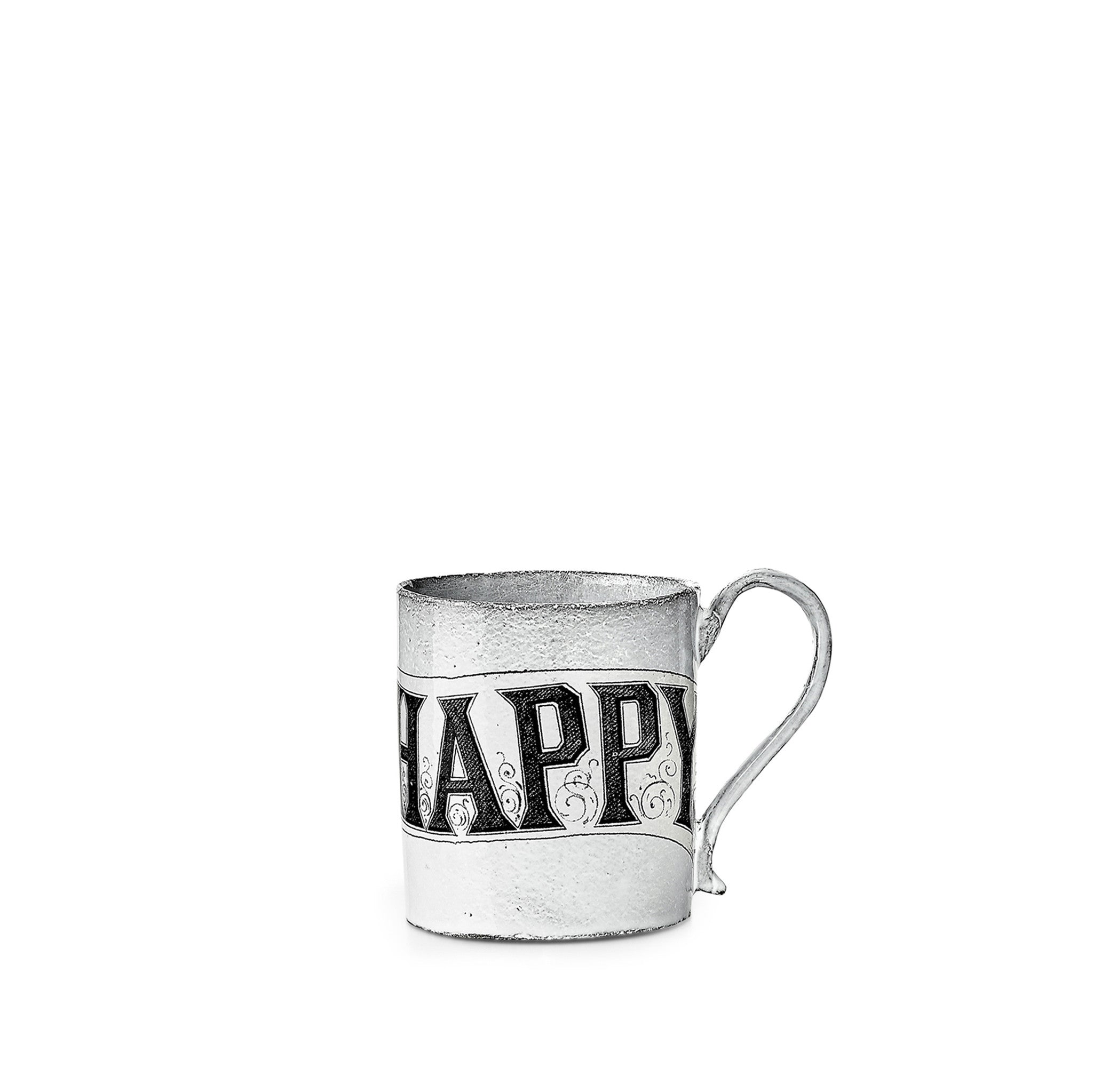 Happy Mug by Astier de Villatte, 10cm