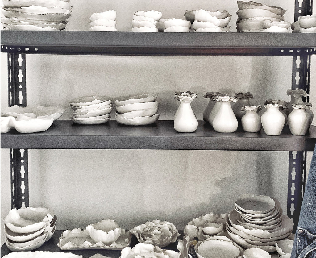 HB Jagged Bowl with Gold Egg, 7cm - ASSORTED