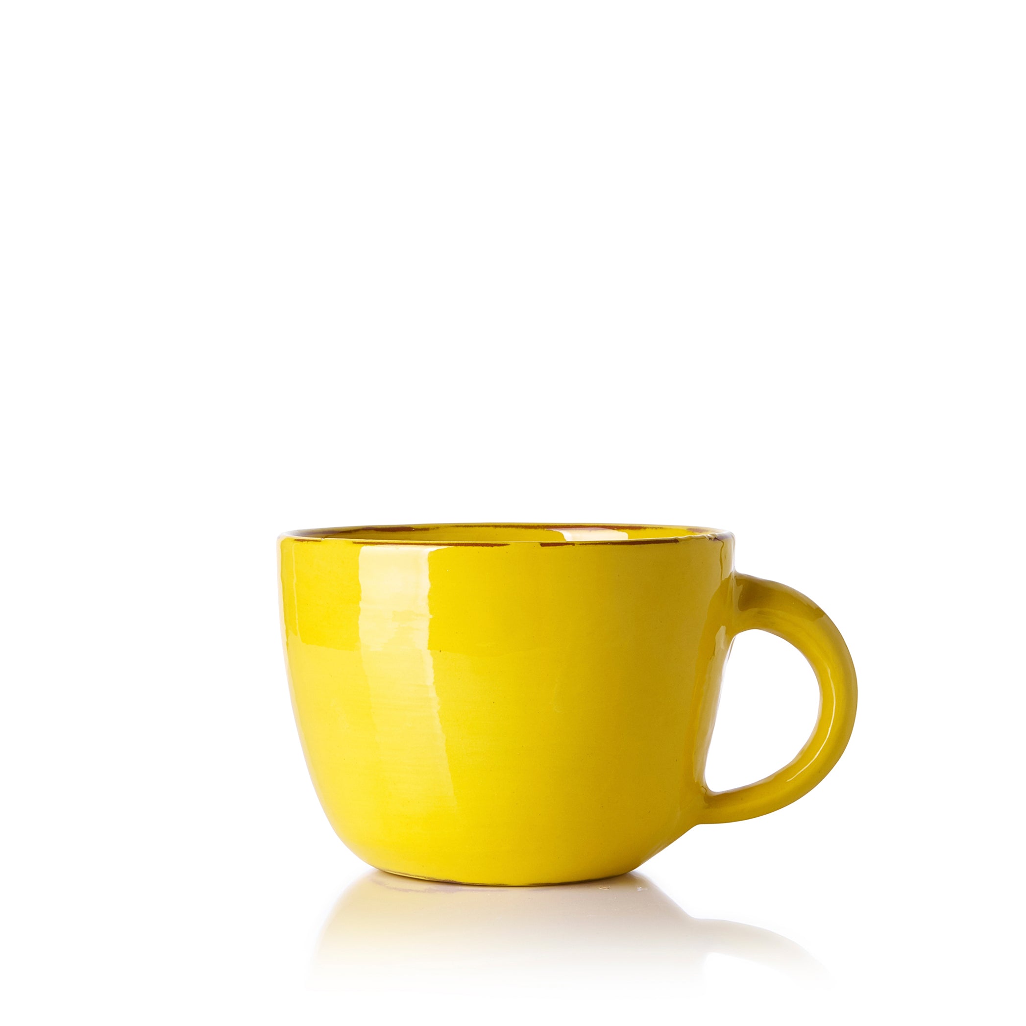 Hot Chocolate Mug in Yellow