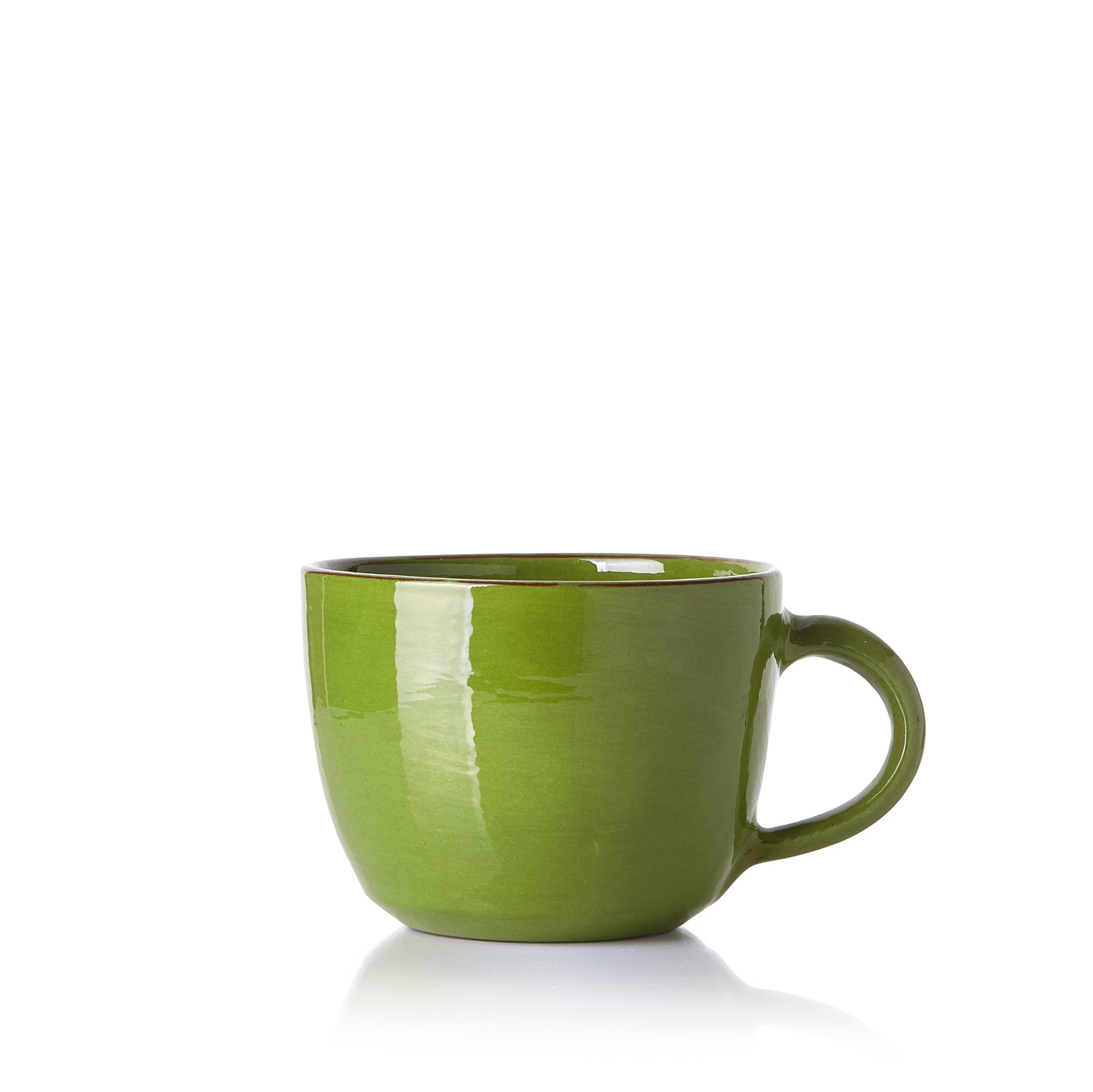 Hot Chocolate Mug in Green