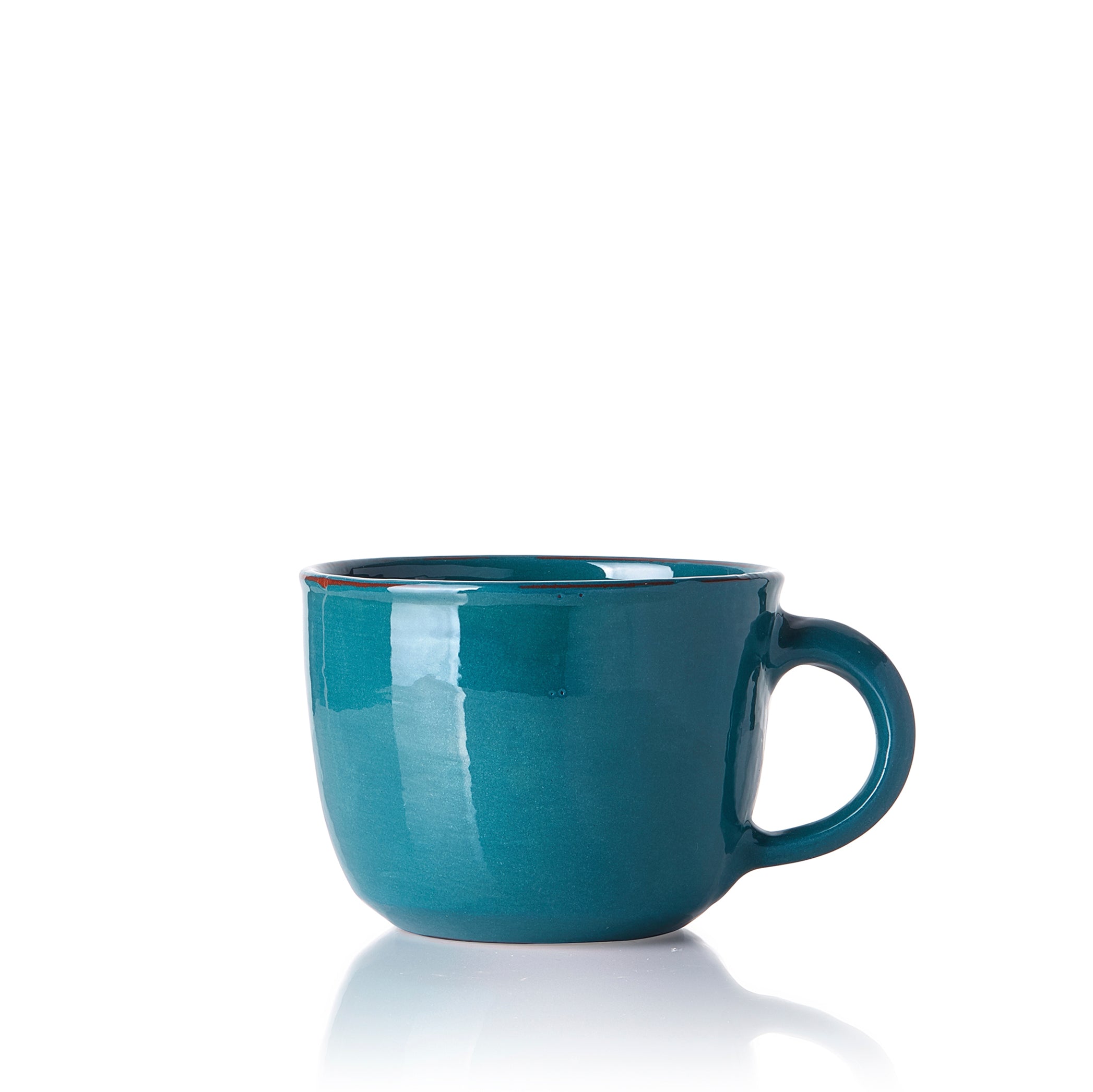 Hot Chocolate Mug in Duck Blue