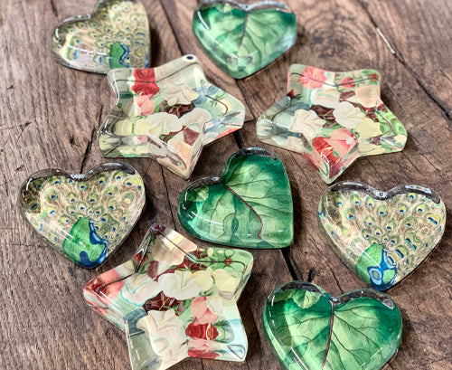 John Derian 'Corsage Star' Paperweight, 11cm