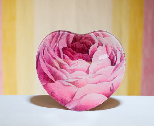 John Derian 'Pale Pink Poppy' Platter, 23 x 35cm