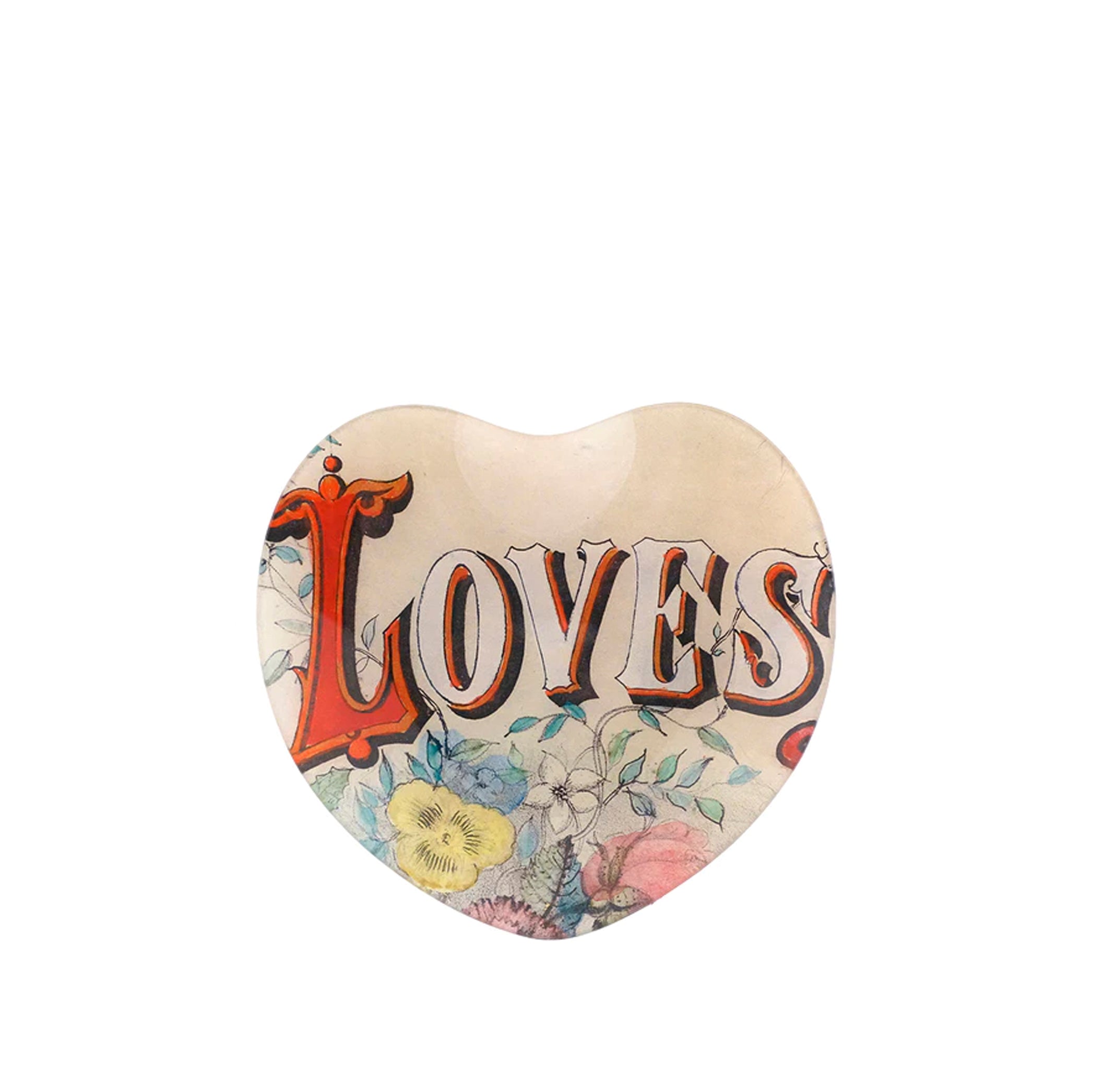 John Derian 'Loves' Heart Dish, 20cm
