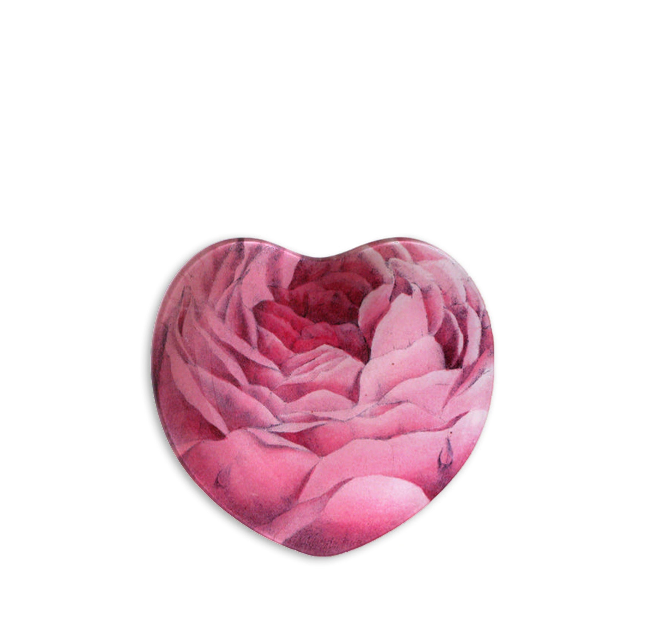 John Derian 'Rose (Pink)' Heart Dish, 20cm