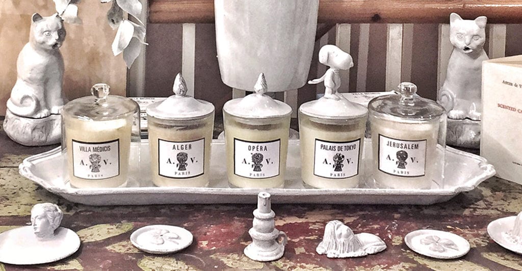 Atelier de Balthus Scented Candle with Lid by Astier de Villatte, 8cm