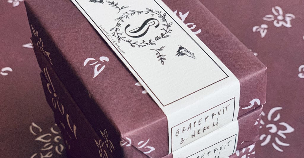 Summerill & Bishop Grapefruit & Neroli Handmade Soap, 100g