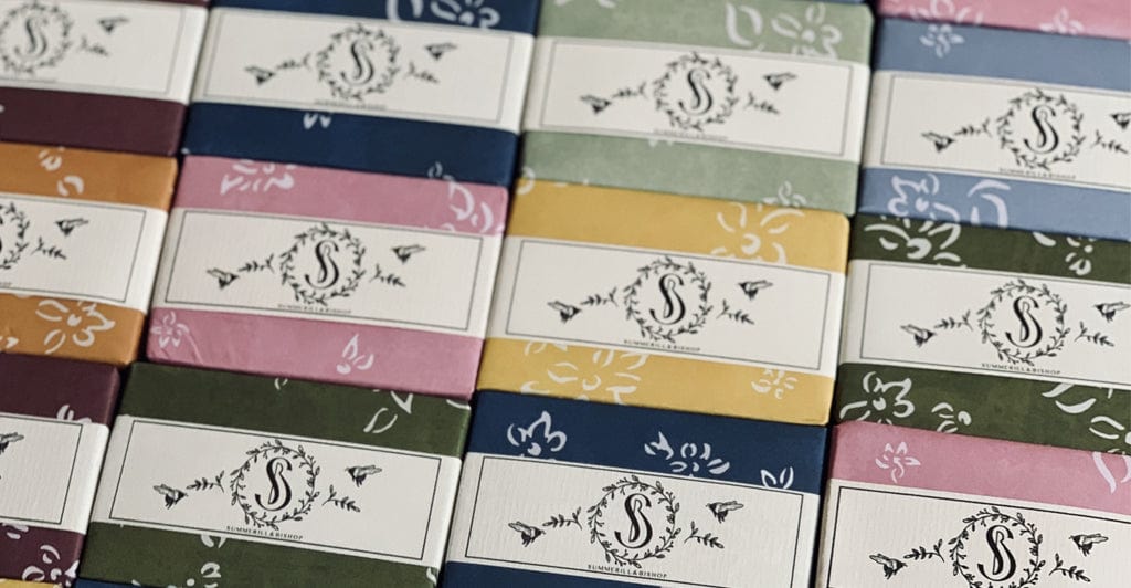 Summerill & Bishop Lavender, Patchouli & Frankincense Handmade Soap, 100g